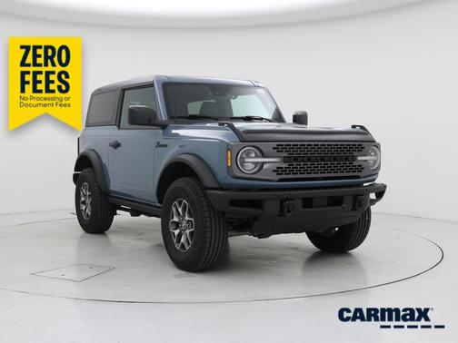 Blue 2023 Ford Bronco Badlands