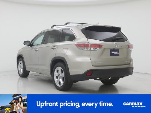 Silver 2016 Toyota Highlander Limited Platinum