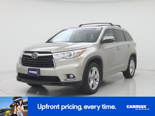 Silver 2016 Toyota Highlander Limited Platinum