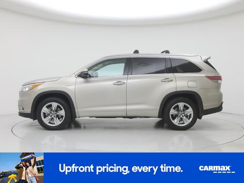 Silver 2016 Toyota Highlander Limited Platinum
