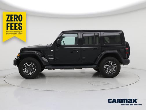 Black 2024 Jeep Wrangler Sahara