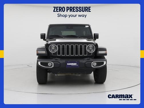 Black 2024 Jeep Wrangler Sahara