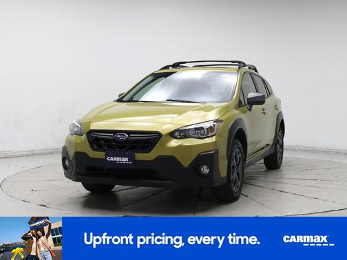 Yellow 2021 Subaru Crosstrek Sport