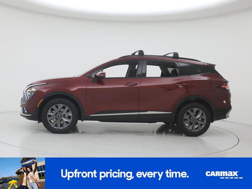 Burgundy 2024 Kia Sportage Hybrid SX Prestige