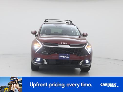 Burgundy 2024 Kia Sportage Hybrid SX Prestige