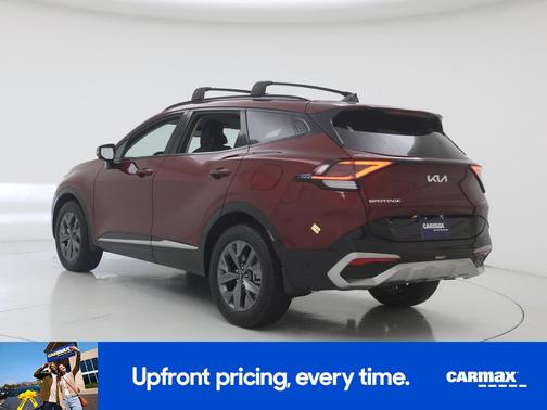 Burgundy 2024 Kia Sportage Hybrid SX Prestige