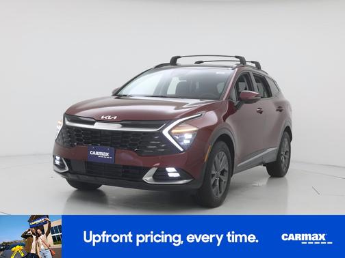 Burgundy 2024 Kia Sportage Hybrid SX Prestige