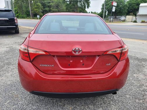 Red 2019 Toyota Corolla L