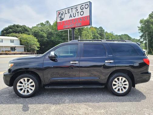 Black 2012 Toyota Sequoia Platinum