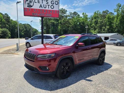 Velvet Red Pearlcoat 2019 Jeep Cherokee Latitude Plus