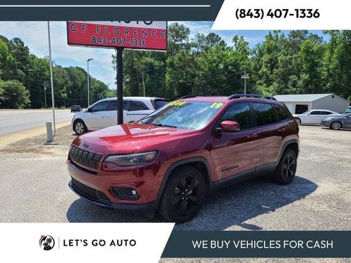 Velvet Red Pearlcoat 2019 Jeep Cherokee Latitude Plus