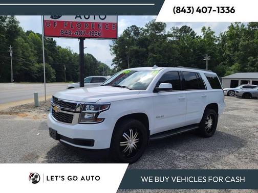 Summit White 2018 Chevrolet Tahoe LS