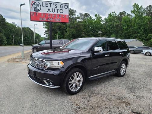 Brilliant Black Crystal Pearl Coat 2014 Dodge Durango Citadel