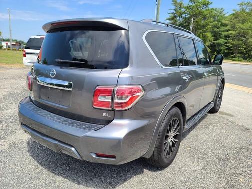 Gun Metallic 2019 Nissan Armada SV 4x2 4dr SUV