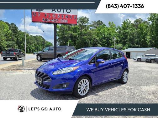 Performance Blue Metallic 2014 Ford Fiesta SE