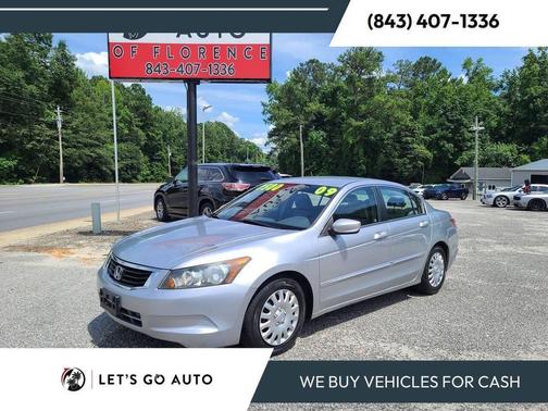 Alabaster Silver Metallic 2009 Honda Accord 2.4 LX
