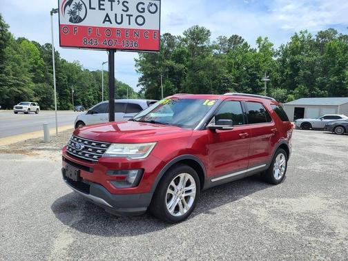 Ruby Red Metallic Tinted Clearcoat 2016 Ford Explorer XLT