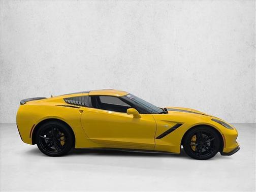 Corvette Racing Yellow Tintcoat 2017 Chevrolet Corvette Stingray Z51