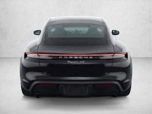 Jet Black Metallic 2025 Porsche Taycan 4S