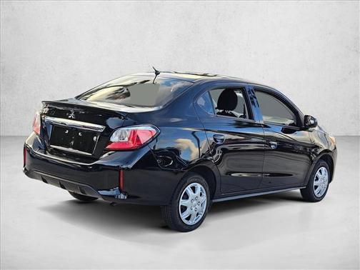 Jet Black Metallic 2024 Mitsubishi Mirage G4 ES