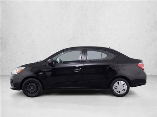 Jet Black Metallic 2024 Mitsubishi Mirage G4 ES