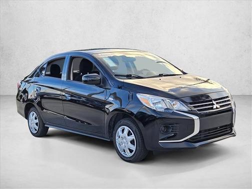 Jet Black Metallic 2024 Mitsubishi Mirage G4 ES