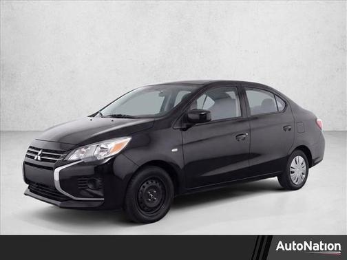 Jet Black Metallic 2024 Mitsubishi Mirage G4 ES