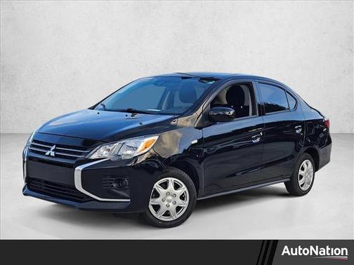 Jet Black Metallic 2024 Mitsubishi Mirage G4 ES