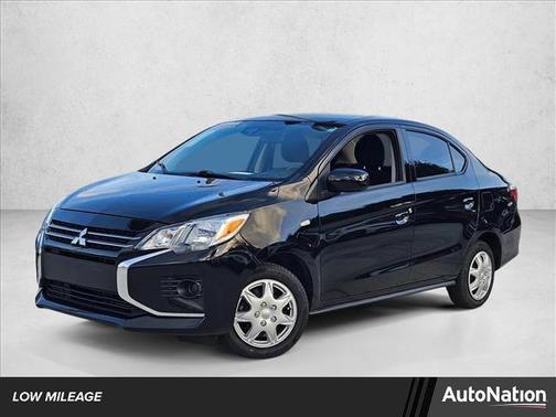 Jet Black Metallic 2024 Mitsubishi Mirage G4 ES