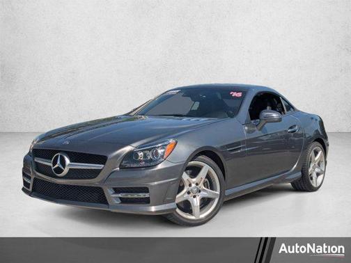 Selenite Grey Metallic 2016 Mercedes-Benz SLK-Class SLK300 Roadster