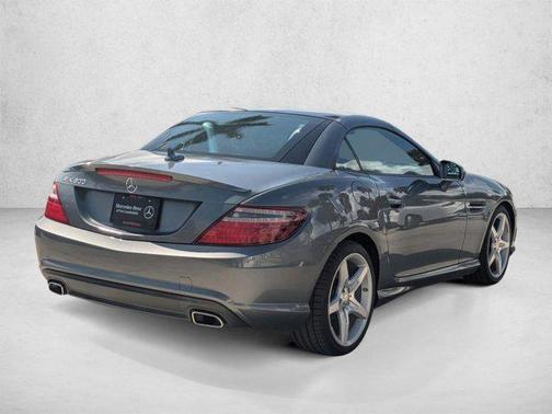 Selenite Grey Metallic 2016 Mercedes-Benz SLK-Class SLK300 Roadster