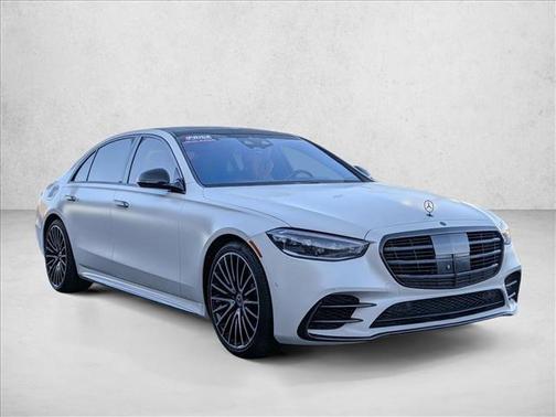 MANUFAKTUR Cashmere White Magno 2023 Mercedes-Benz S-Class 4MATIC