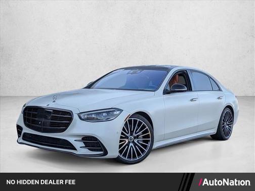 MANUFAKTUR Cashmere White Magno 2023 Mercedes-Benz S-Class 4MATIC