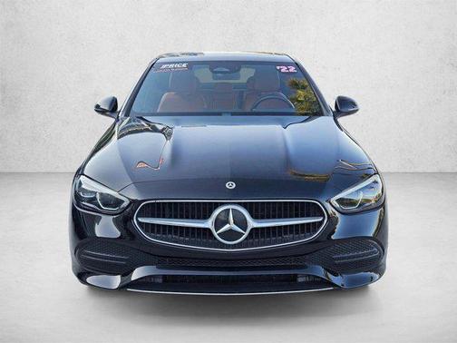 Black 2022 Mercedes-Benz C-Class Sedan
