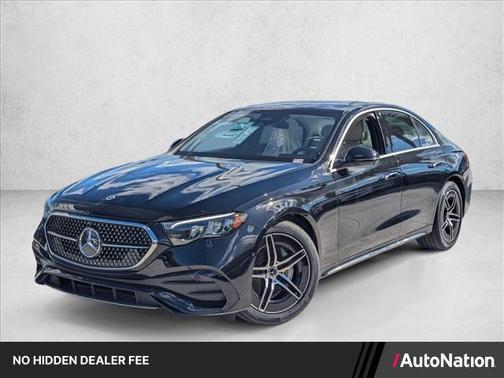 Black 2026 Mercedes-Benz E-Class E 350