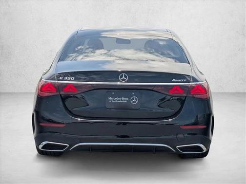 Black 2026 Mercedes-Benz E-Class E 350