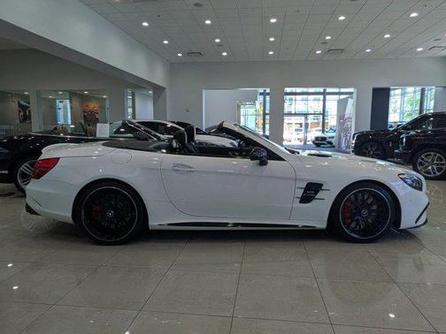 Polar White 2017 Mercedes-Benz AMG SL 63 Base