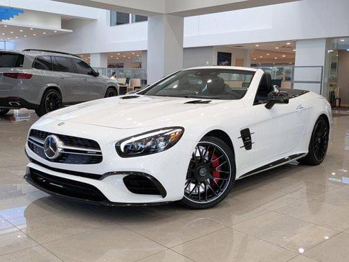 Polar White 2017 Mercedes-Benz AMG SL 63 Base