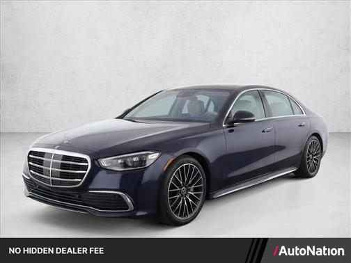 Nautical Blue 2023 Mercedes-Benz S-Class 4MATIC