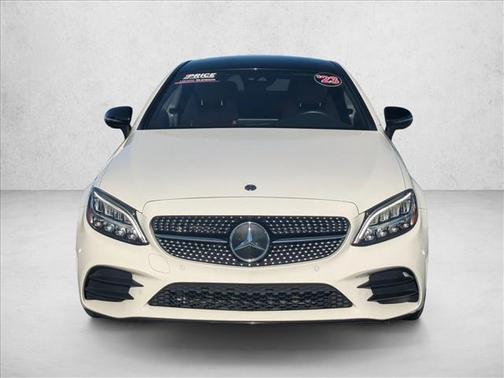 Polar White 2023 Mercedes-Benz C-Class Coupe