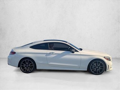 Polar White 2023 Mercedes-Benz C-Class Coupe