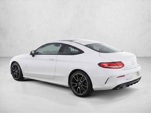 Polar White 2023 Mercedes-Benz C-Class Coupe