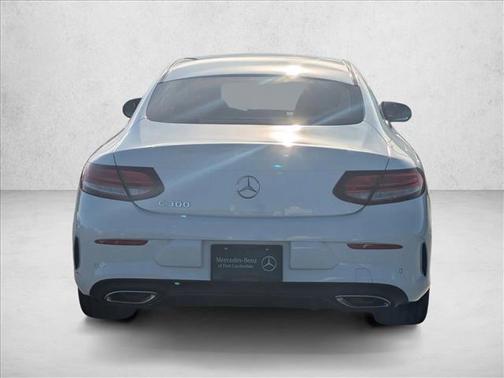 Polar White 2023 Mercedes-Benz C-Class Coupe