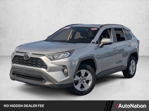 Silver Sky Metallic 2020 Toyota RAV4 XLE