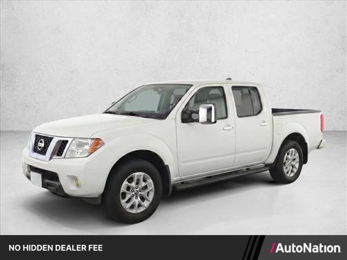 Glacier White 2017 Nissan Frontier SV