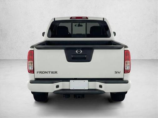Glacier White 2017 Nissan Frontier SV