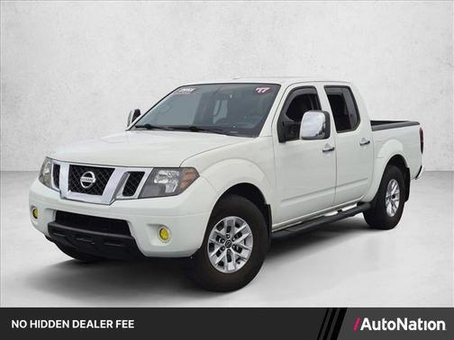 Glacier White 2017 Nissan Frontier SV
