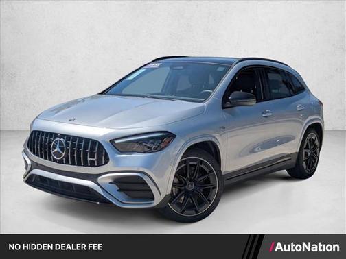 Cirrus Silver Metallic 2025 Mercedes-Benz AMG GLA 35 4MATIC