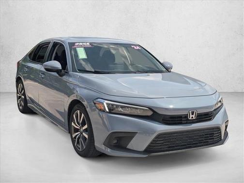 Sonic Gray Pearl 2024 Honda Civic EX