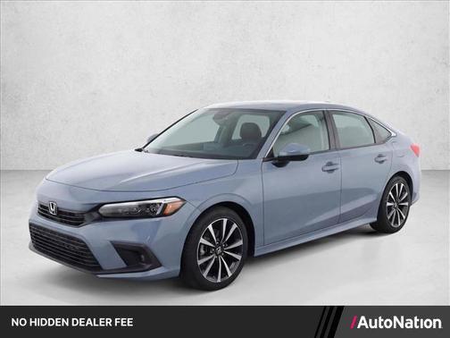 Sonic Gray Pearl 2024 Honda Civic EX
